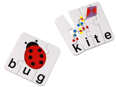 LEAN Toys Edukacyjna Gra Słów Puzzle Do Nauki Języka Angielskiego LEAN Toys Edukacyjna Gra Słów Puzzle Do Nauki Języka Angielskiego