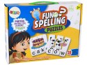 LEAN Toys Edukacyjna Gra Słów Puzzle Do Nauki Języka Angielskiego