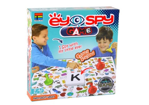 LEAN Toys Gra Na Refleks Bystre Oczko Logiczna Na Spostrzegawczość LEAN Toys Gra Na Refleks Bystre Oczko Logiczna Na Spostrzegawczość