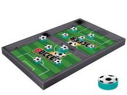 LEAN Toys Gra Zręcznościowa Mini Piłka Nożna Piłkarzyki Krążki Boisko