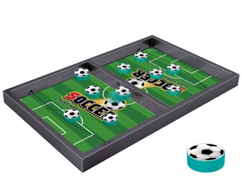 LEAN Toys Gra Zręcznościowa Mini Piłka Nożna Piłkarzyki Krążki Boisko LEAN Toys Gra Zręcznościowa Mini Piłka Nożna Piłkarzyki Krążki Boisko