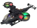 LEAN Toys Helikopter Wojskowy Ogromne Skrzydła Światła Dźwięk Obraca Się