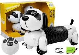 LEAN Toys Interaktywny Pies Robot Zdalnie Sterowany Muzyka Dźwięk Pilot Piłka