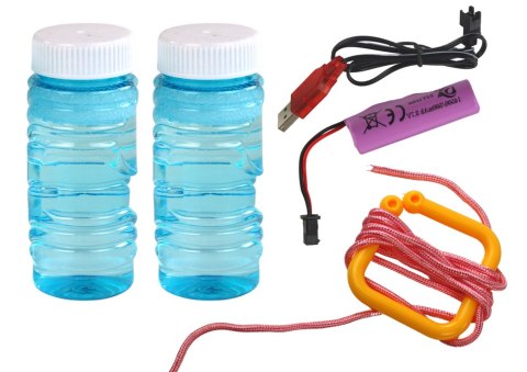 LEAN Toys Maszynka do Baniek Mydlanych Biedronka Podświetlana Na Kółkach LEAN Toys Maszynka do Baniek Mydlanych Biedronka Podświetlana Na Kółkach