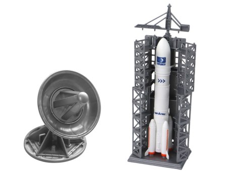 LEAN Toys Misja Kosmiczna Zestaw Kosmos Rakieta Astronauta Statek Kosmiczny 5 ele LEAN Toys Misja Kosmiczna Zestaw Kosmos Rakieta Astronauta Statek Kosmiczny 5 ele