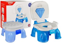 LEAN Toys Nocnik Niebieski z Diamentem Dla Malucha