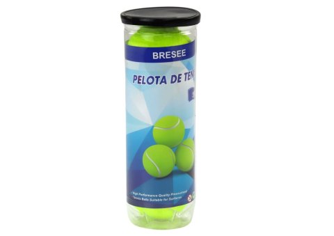 LEAN Toys Piłki Do Tenisa Ziemnego Piłka Tenisowa Żółta Zestaw 3 szt. LEAN Toys Piłki Do Tenisa Ziemnego Piłka Tenisowa Żółta Zestaw 3 szt.