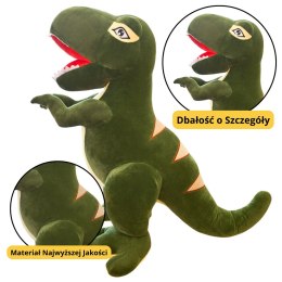 LEAN Toys Pluszowa Maskotka Przytulanka Dinozaur Tyranozaur Zielony 35cm