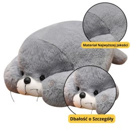 LEAN Toys Pluszowa Maskotka Przytulanka Duża Foka Szara 29cm