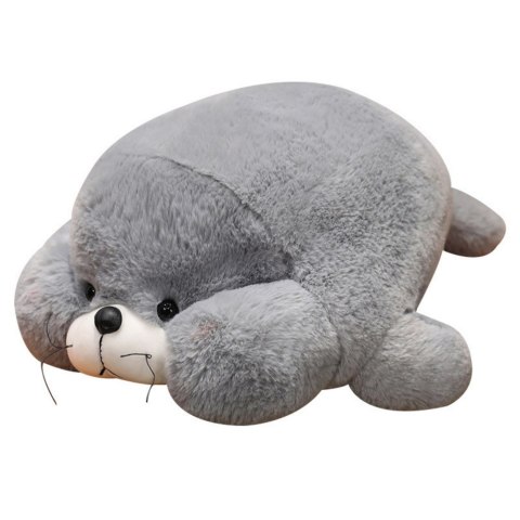 LEAN Toys Pluszowa Maskotka Przytulanka Duża Foka Szara 29cm LEAN Toys Pluszowa Maskotka Przytulanka Duża Foka Szara 29cm