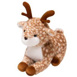 LEAN Toys Pluszowa Maskotka Przytulanka Jelonek Brązowy W Centki 23cm