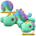 LEAN Toys Pluszowa Maskotka Przytulanka Kameleon Kolorowy 45cm