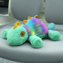 LEAN Toys Pluszowa Maskotka Przytulanka Kameleon Kolorowy 45cm