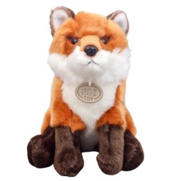 LEAN Toys Pluszowa Maskotka Przytulanka Lis Rudo Brązowy 23cm