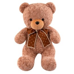 LEAN Toys Pluszowa Maskotka Przytulanka Miś Z Kokardą W Groszki 45cm