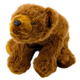 LEAN Toys Pluszowa Maskotka Przytulanka Niedźwiedź Brązowy 28cm