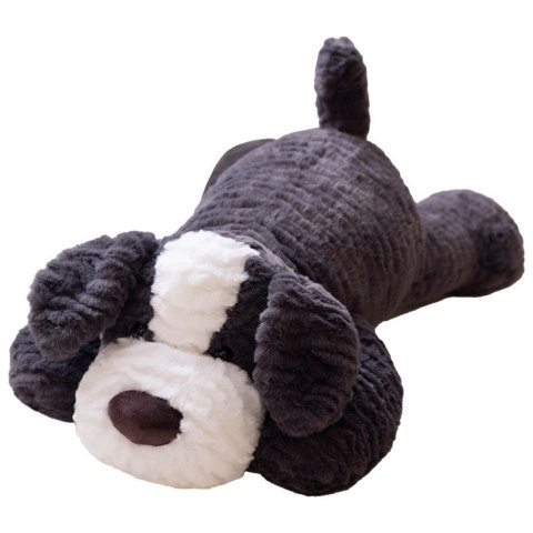 LEAN Toys Pluszowa Maskotka Przytulanka Piesek Ciemnoszary 30cm LEAN Toys Pluszowa Maskotka Przytulanka Piesek Ciemnoszary 30cm