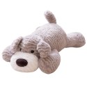 LEAN Toys Pluszowa Maskotka Przytulanka Piesek Jasnoszary 30cm