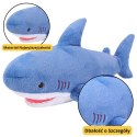 LEAN Toys Pluszowa Maskotka Przytulanka Rekin Niebieski 56cm