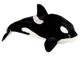 LEAN Toys Pluszowa Orka Maskotka Przytulanka 50cm Czarny