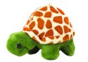 LEAN Toys Pluszowy Żółw 10 cm Brązowy Maskotka Breloczek