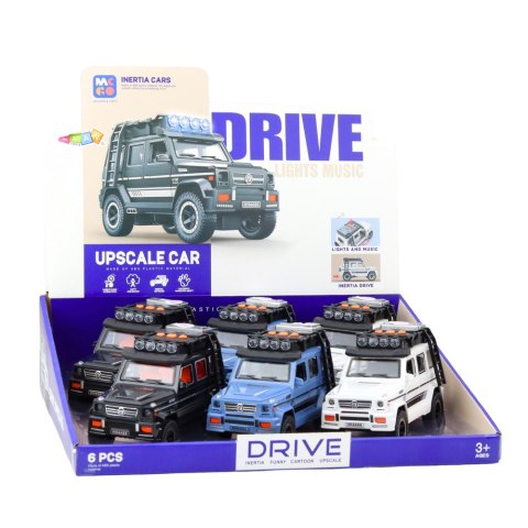 LEAN Toys Samochód Terenowy HH6688 Otwierane Drzwi Napęd Światła Dźwięki Mix LEAN Toys Samochód Terenowy HH6688 Otwierane Drzwi Napęd Światła Dźwięki Mix