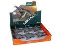 LEAN Toys Samolot Myśliwski Napęd Frykcyjny 1:72 Ciemny Szary