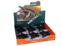 LEAN Toys Samolot Myśliwski Napęd Frykcyjny 1:72 Czarny