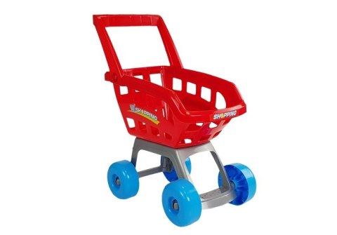 LEAN Toys Zabawkowy Market z Wózkiem Kasa Fiskalna Skaner Artykuły Spożywcze Zakupy LEAN Toys Zabawkowy Market z Wózkiem Kasa Fiskalna Skaner Artykuły Spożywcze Zakupy