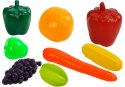 LEAN Toys Zabawkowy Market z Wózkiem Kasa Fiskalna Skaner Artykuły Spożywcze Zakupy