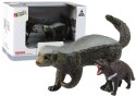 LEAN Toys Zestaw 2 Figurek Ratel Miodożerny Diabeł Tasmański Figurka
