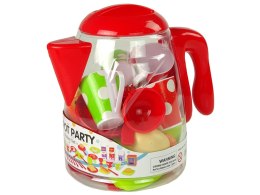 LEAN Toys Zestaw Artykułów Spożywczych Dzbanek Kubek Talerzyki 42 Elementy