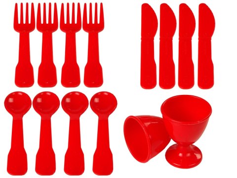 LEAN Toys Zestaw Artykułów Spożywczych Dzbanek Kubek Talerzyki 42 Elementy LEAN Toys Zestaw Artykułów Spożywczych Dzbanek Kubek Talerzyki 42 Elementy