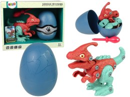 LEAN Toys Zestaw Dinozaur Parasaurolophus z Jajkiem DIY Śrubokręt