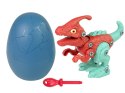 LEAN Toys Zestaw Dinozaur Parasaurolophus z Jajkiem DIY Śrubokręt