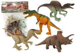 LEAN Toys Zestaw Figurek Dinozaury Park Zwierzęta 4 Szt.