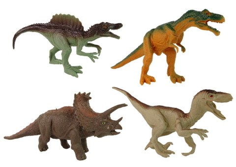 LEAN Toys Zestaw Figurek Dinozaury Park Zwierzęta 4 Szt. LEAN Toys Zestaw Figurek Dinozaury Park Zwierzęta 4 Szt.