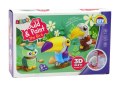 LEAN Toys Zestaw Kreatywny Artystyczny Ptaki 3D Gips Farbki