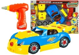 LEAN Toys Zestaw do rozkręcania Zmodyfikuj Auto Wiertarka