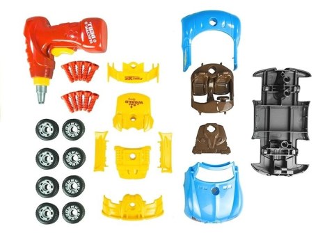 LEAN Toys Zestaw do rozkręcania Zmodyfikuj Auto Wiertarka LEAN Toys Zestaw do rozkręcania Zmodyfikuj Auto Wiertarka