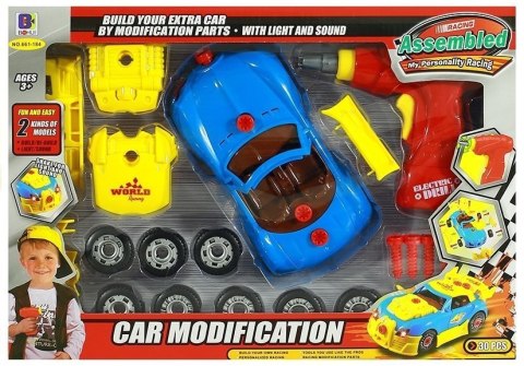 LEAN Toys Zestaw do rozkręcania Zmodyfikuj Auto Wiertarka LEAN Toys Zestaw do rozkręcania Zmodyfikuj Auto Wiertarka
