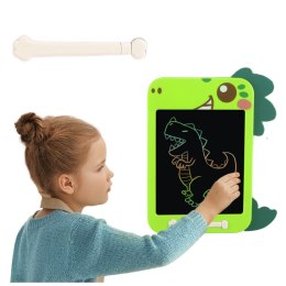 LEAN Toys Znikopis Tablica Do Rysowania Pisania LCD Rysik Dinozaur Zielony