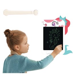 LEAN Toys Znikopis Tablica Do Rysowania Pisania LCD Rysik Jednorożec Biała