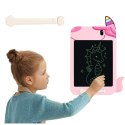 LEAN Toys Znikopis Tablica Do Rysowania Pisania LCD Rysik Jednorożec Różowy
