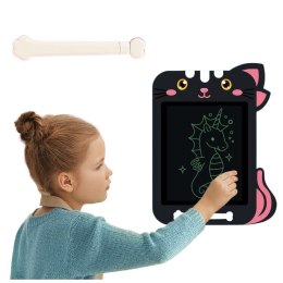 LEAN Toys Znikopis Tablica Do Rysowania Pisania LCD Rysik Kot Czarny