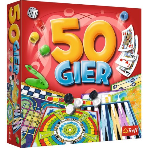 Marka niezdefiniowana Kalejdoskop 50 gier Trefl 02116 Marka niezdefiniowana Kalejdoskop 50 gier Trefl 02116