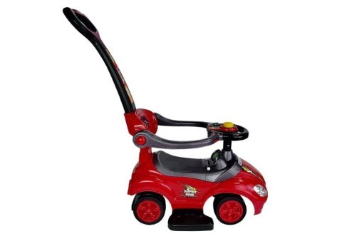 LEAN CARS Jeździk z Pchaczem Mega Car 3w1 Czerwony LEAN CARS Jeździk z Pchaczem Mega Car 3w1 Czerwony