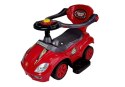 LEAN CARS Jeździk z Pchaczem Mega Car 3w1 Czerwony