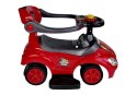 LEAN CARS Jeździk z Pchaczem Mega Car 3w1 Czerwony