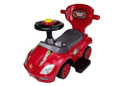 LEAN CARS Jeździk z Pchaczem Mega Car 3w1 Czerwony LEAN CARS Jeździk z Pchaczem Mega Car 3w1 Czerwony